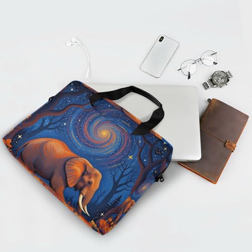 Bolso para laptop portátil 15.6 pulg con asa y correa miniatura 7