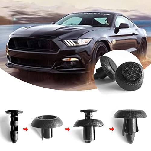 Image of 20pcs Engine Cover Clips Grille Push-Type Retainer Fasteners 7mm Replacement for Toyota Land Cruiser Camry Lexus GS350 GX460 90467-07211