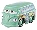 Disney Cars Toys Micro Drifters Fillmore, Yellow Ramone and Radiator Springs McQueen Vehicle, 3-Pack