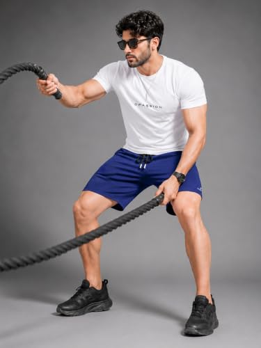Image of Dpassion Quick Dry Polyester Sport Shorts for Men | Gym, Running and Regular Shorts