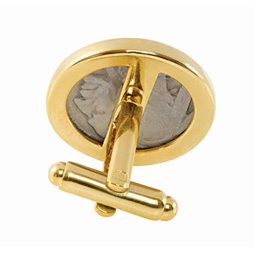 Mancuernillas American Coin Gold 2005 Bison miniatura 3