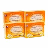 Set 4 Confezioni Fogli Profumati con Ammorbidente per Asciugatrice – 80 Fogli Totali – Fragranza Nettare d’Oriente – Antistatici, Profumazione Intensa, Stiratura Facilitata, Biancheria Morbida e Profu