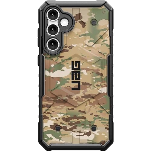 EGO TACTICAL Limited Edition Urban Armor Gear UAG Pathfinder Magnetic Rugged Military Drop-Proof Impact Resistant Protective Case for Samsung Galaxy S25 Multicam/Scorpion OCP Camouflage