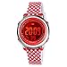 etows® Montre d'enfant Montre Ado Garçon Montre Enfant Montres Numériques pour Garçons, Enfants Sport 5 ATM Etanche avec Chronomètre/Lumières De Fond Coloré, Montre Numérique Extérieure LCM1
