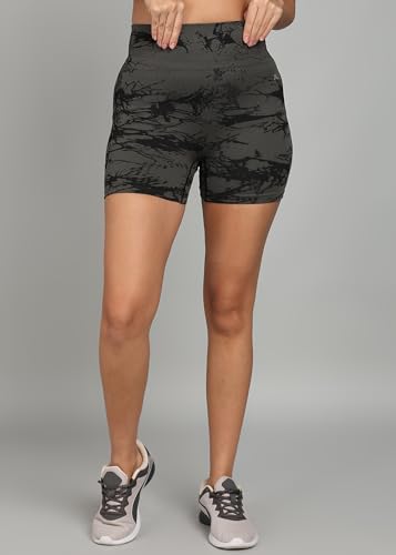 Image of Kobo Women Seamless Solid Tight Fit Gym Shorts (Imported)