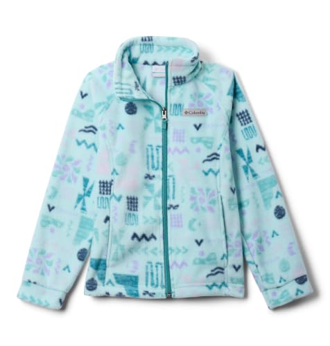 Image of Columbia Youth Girls Benton Springs II Printed Fleece Jacket