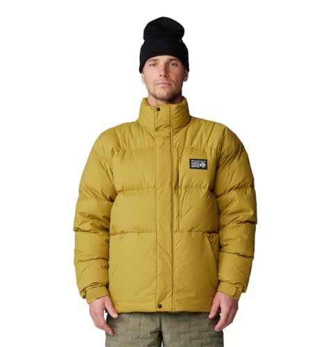 Mountain Hardwear Men's Nevadan Down Jacket, Dark Bolt-New 2024, Small
