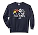 Funny I'm Not Mad This is Just My Face Saying Flowers Comfort Colors Adult Sweatshirt