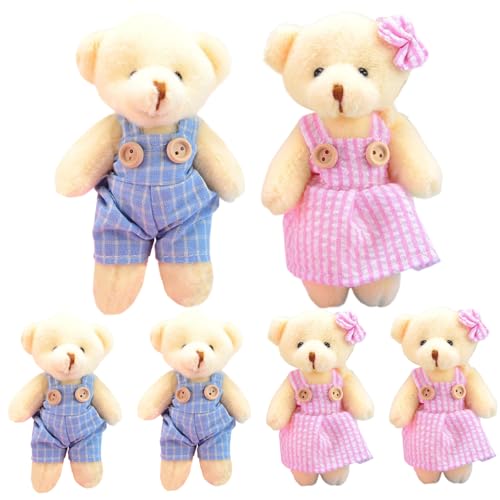Porte-clés ours en peluche mignon : le cadeau de Saint-Valentin idéal pour petite amie