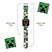 Imagen de Minecraft Reloj LED con correa impresa verde MIN4230
