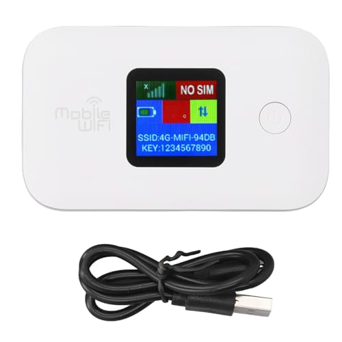 Image of 4G Portable 300Mbps 10 Users Sharing 3000mAh Mobile Router, Support Secure Encrypted Network, Fast Stable Internet Access for Phone Laptop Tablet