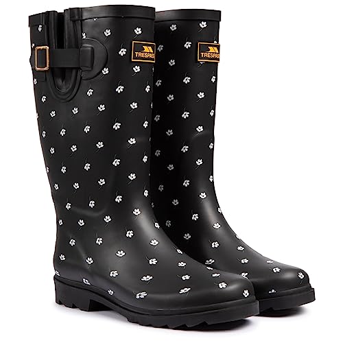 Trespass - Damen Gummistiefel Samira, Floral (43 EU) (Kamelie)