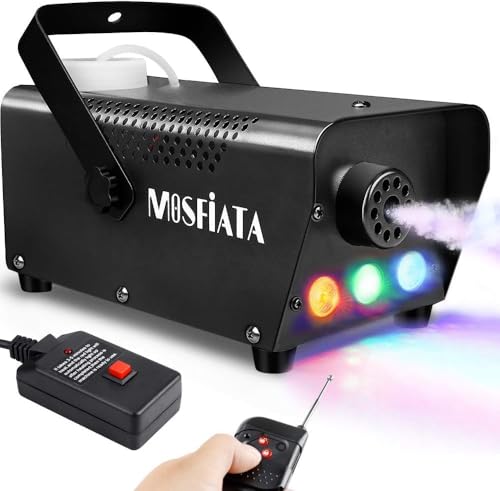 500W Smoke Machine with LED Lights and Remote Control