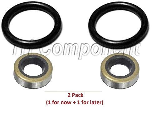 Speedometer Gear Seal Kit TH350 Speedometer Gear Housing Seal Kit - O-Ring & Metal Clad Seal For 7/8" Transmission Speedometer Housing O-ring - Foto 6