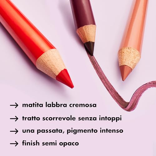 Image of e.l.f. Cream Glide Lip Liner, Highly-Pigmented Pencil For Shaping & Sculpting Lips, Semi-Matte Finish, Vegan & Cruelty-Free