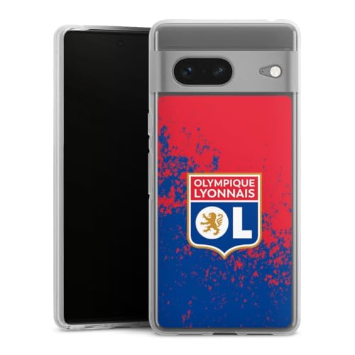 Coque Google Pixel 7 silicone anti-choc Olympique Lyonnais