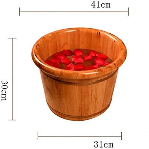 Spa de pies de madera, 30 cm de alto miniatura 5