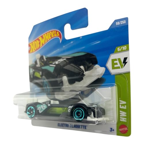 Hot Wheels Electro Silhouette 1:64 Negro miniatura 2