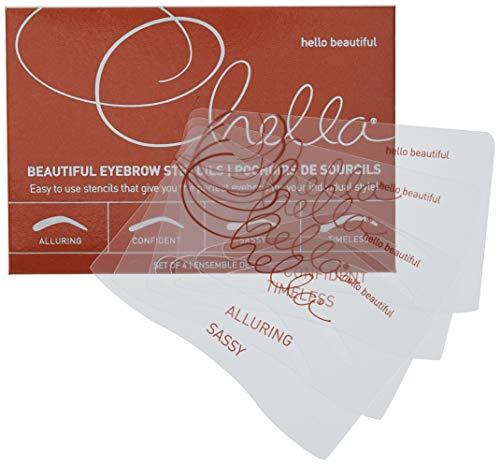 Chella Beautiful Brow Stencils - 1 Count