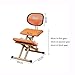 WUHUQN Home Work Chair Ergonomical Designed Kneeling Chair Stool Handle Height Adjust Office Knee Chair Ergonomic Correct Posture Chair