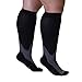 Mojo Compression Socks for Men & Women 20-30 mmHg Black XL A601BL4