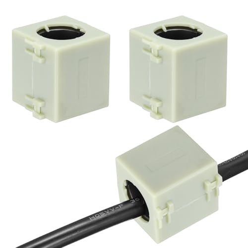 Anneaux en ferrite clipsables sur vos câbles USB pour un espace de télétravail net