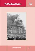 Yad Vashem Studies Volume 36 (2) 9653083805 Book Cover