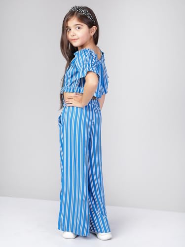 Image of Naughty Ninos Girl's Rayon Striped Clothing Set