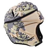 WESIEVYA Casco Deportivo Casco De Futbol Juvenil Casco De Futbol Adulto Casco De Beisbol Acolchado De Casco De Rugby Casco Juvenil Rugby Casco De Seguridad Anticolisión Poliéster