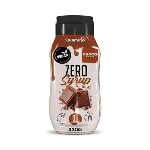 Quamtrax Gourmet - Quamtrax Sirope Zero Calorias 330 ml - Chocolate