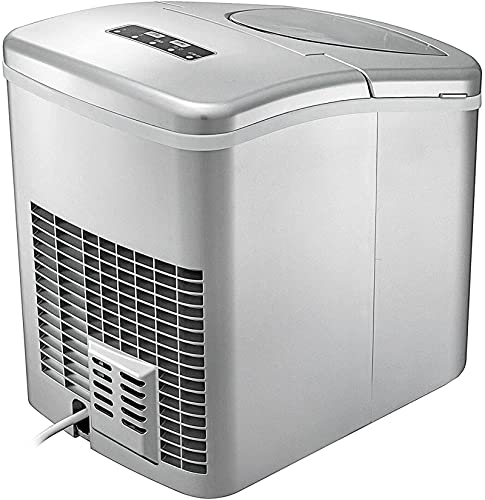Máquina automática para hacer hielo de mesa, carcasa de ABS, capacidad de 2,2 L, para uso doméstico y comercial miniatura 4