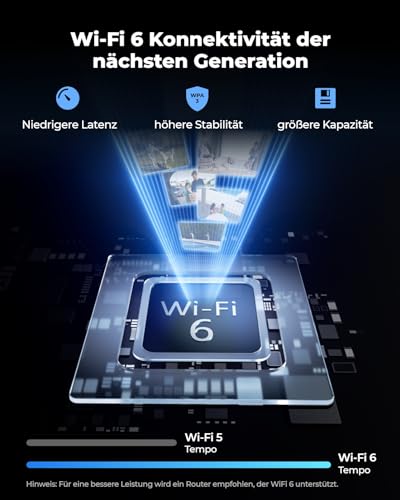 Reolink 4K Wi-Fi 6 Überwachungskamera Aussen, IK10 Vandalismusgeschützt, Farbnachtsicht, Personen-/Fahrzeug-/Tiererkennung, Zwei-Wege-Audio, Ohne PT, RLC-840WA 2
