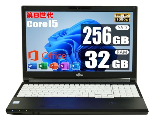 yςݕiz 8 Core i5 8365U / 32GB / SSD 256GB / MS Office 2019 / Windows 11 / tHD/eL[/WebJ/Wi-Fi/Bluetooth/DVDROM/ItBX/m[gp\