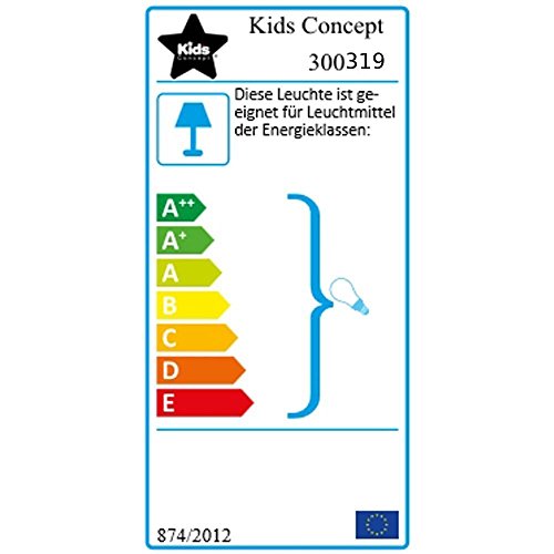 Kids Concept 300319 - Plafoniera con stelle