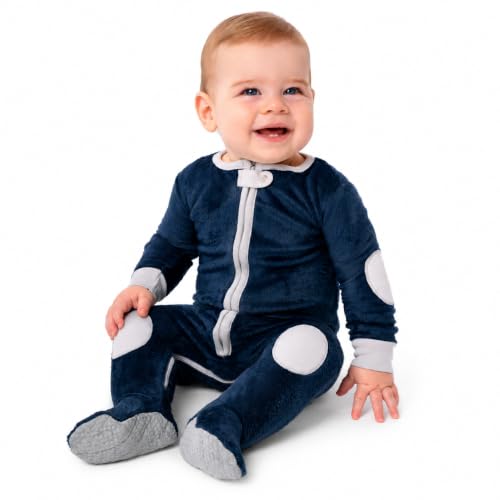 Image of baby deedee Double Zipper Onesies, Sleepsie Cuddly Warm Footie Pajama