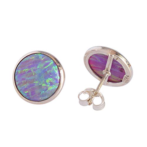 Opale de feu boucles d'oreilles bohèmes colorées pour femme active