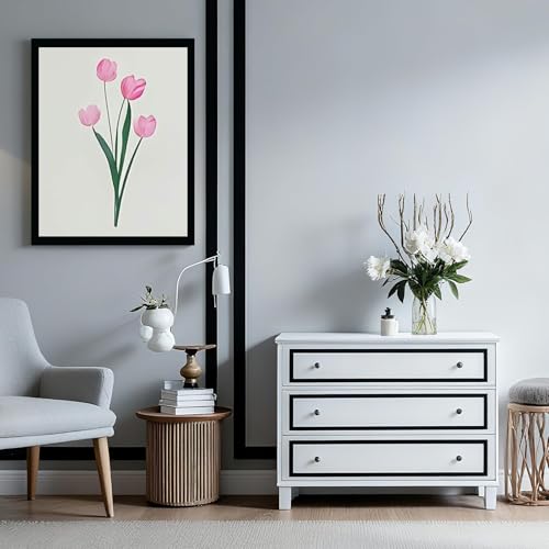 Molduras de pared autoadhesivas para ocultar juntas de azulejos 8