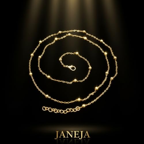 Image of CrystalBeads Women's Adjustable Kamarbandh Waist Chain | Belly Chain | Bridal Jewellery