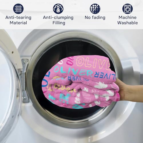 Image of PUREFLY Ships Next Day-Personalized Blanket for Kids- Custom Blanket with Name for Teen Girls and Boys, Birthday Gifts for Women and Men, Customized Flannel Throw, Christmas Blankets Gifts for Baby