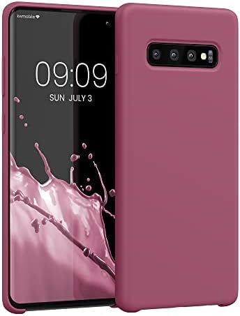 kwmobile Case Compatible with Samsung Galaxy S10 Plus / S10+ Case - TPU Silicone Phone Cover with Soft Finish - Mango