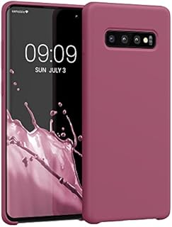 kwmobile Case Compatible with Samsung Galaxy S10 Plus / S10+ Case - TPU Silicone Phone Cover with Soft Finish - Mango