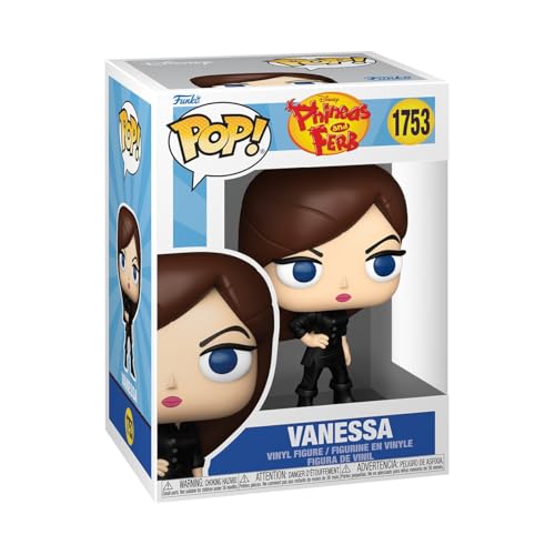 Funko Pop! Disney: Phineas And Ferb - Vanessa - Phineas e Ferb - Figura in Vinile da Collezione - Idea Regalo - Merchandising Ufficiale - Giocattoli per Bambini e Adulti - Cartoon/Animation Fans
