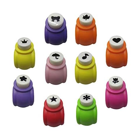 10 Pcs Paper Punch Set for Crafting Cover