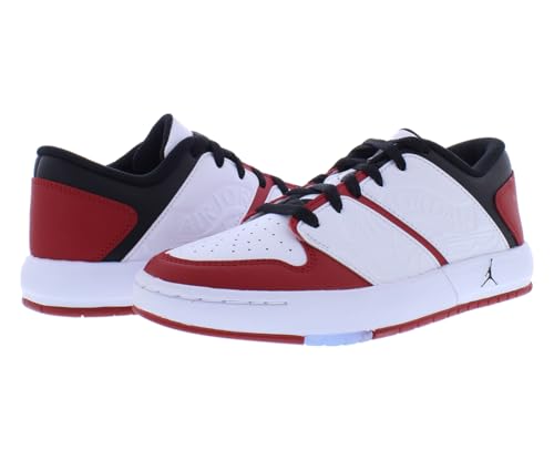 Nike Jordan NU Retro 1 Low GS Boys Shoes Size 7, Color: Varsity Red/Black/White3