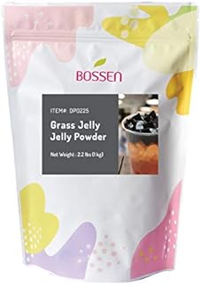 Bossen Bubble Tea Powder Mix - Grass Jelly - 2.2 Pound