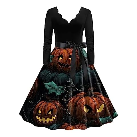 Robe Citrouille Femme WVONIF Cover