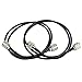 2pcs Rg58 Coax UHF (Pl259) male to male Antenna Cable, Eagles(TM) 3ft/36inch/1m RF Coaxial Cable Adapter Assembly