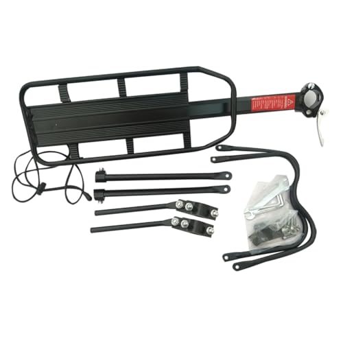 Balacoo Quickly Disassemble Bicycle Shelves Aluminum Alloy Bike Carrier Rack Rear Luggage Carrier Fit Road Mountain Bikes