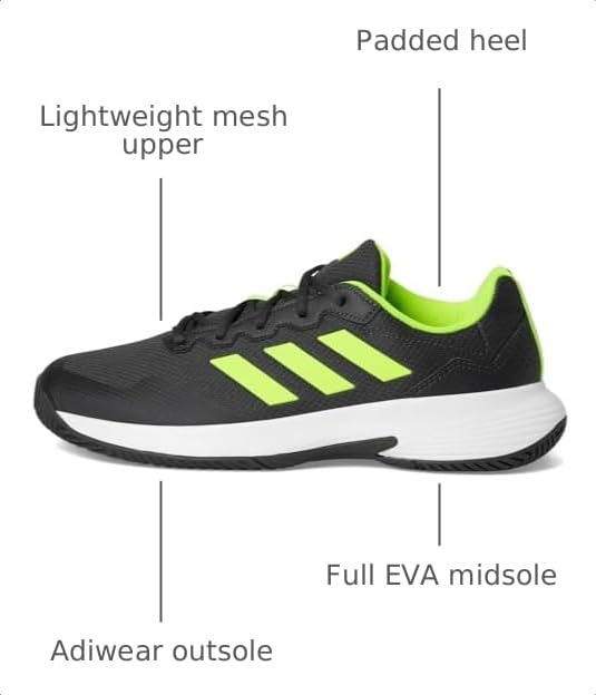Image of Adidas Mens Game Court 2 Tennis Shoes