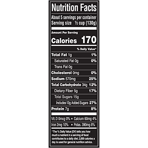 Image of Bush's Best Smokehouse Tradition Grillin' Beans, 22 Oz | Canned Beans, Source of Plant Based Protein and Fiber, Gluten Free